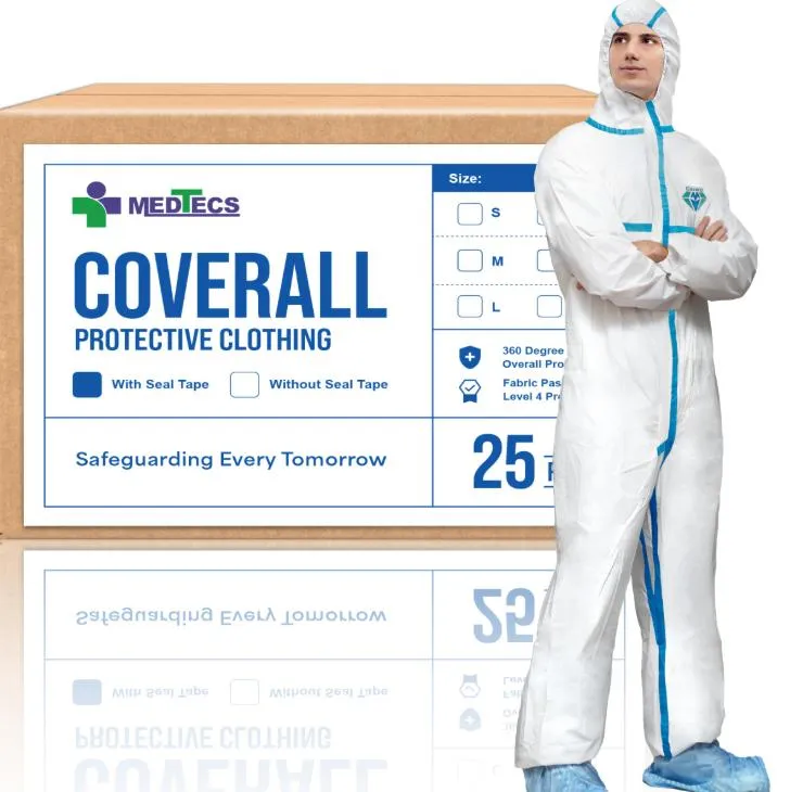 Medtecs microporous coveralls